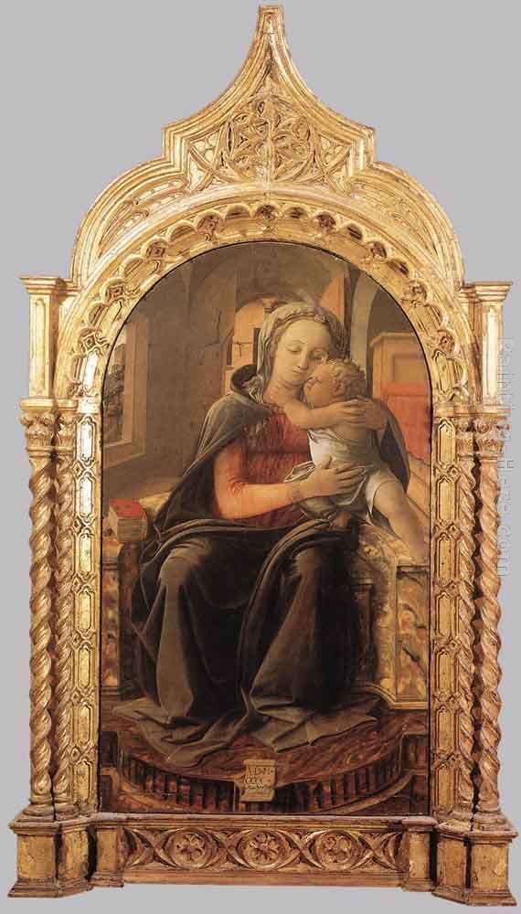 Fra Filippo Lippi Madonna with Child (Tarquinia Madonna)